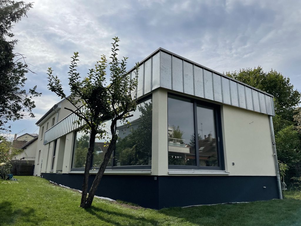 Extension/réhabilitation d’une maison d’habitation à Strasbourg Robertsau