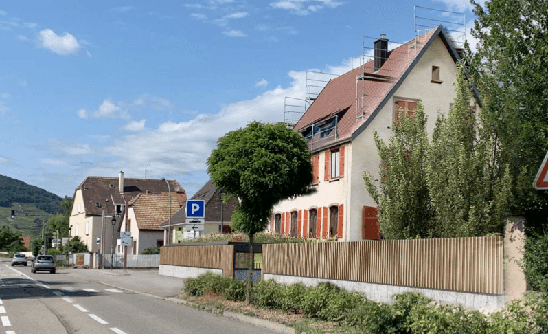 Espace d’accueil et de dégustation d’un domaine viticole