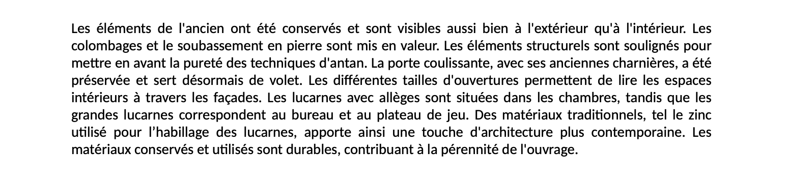 Habiter une grange