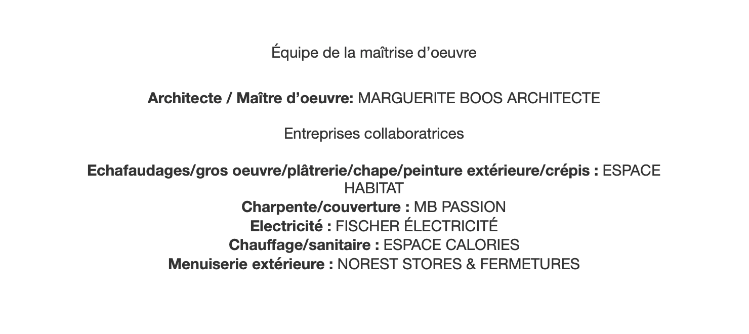 Construire sur place