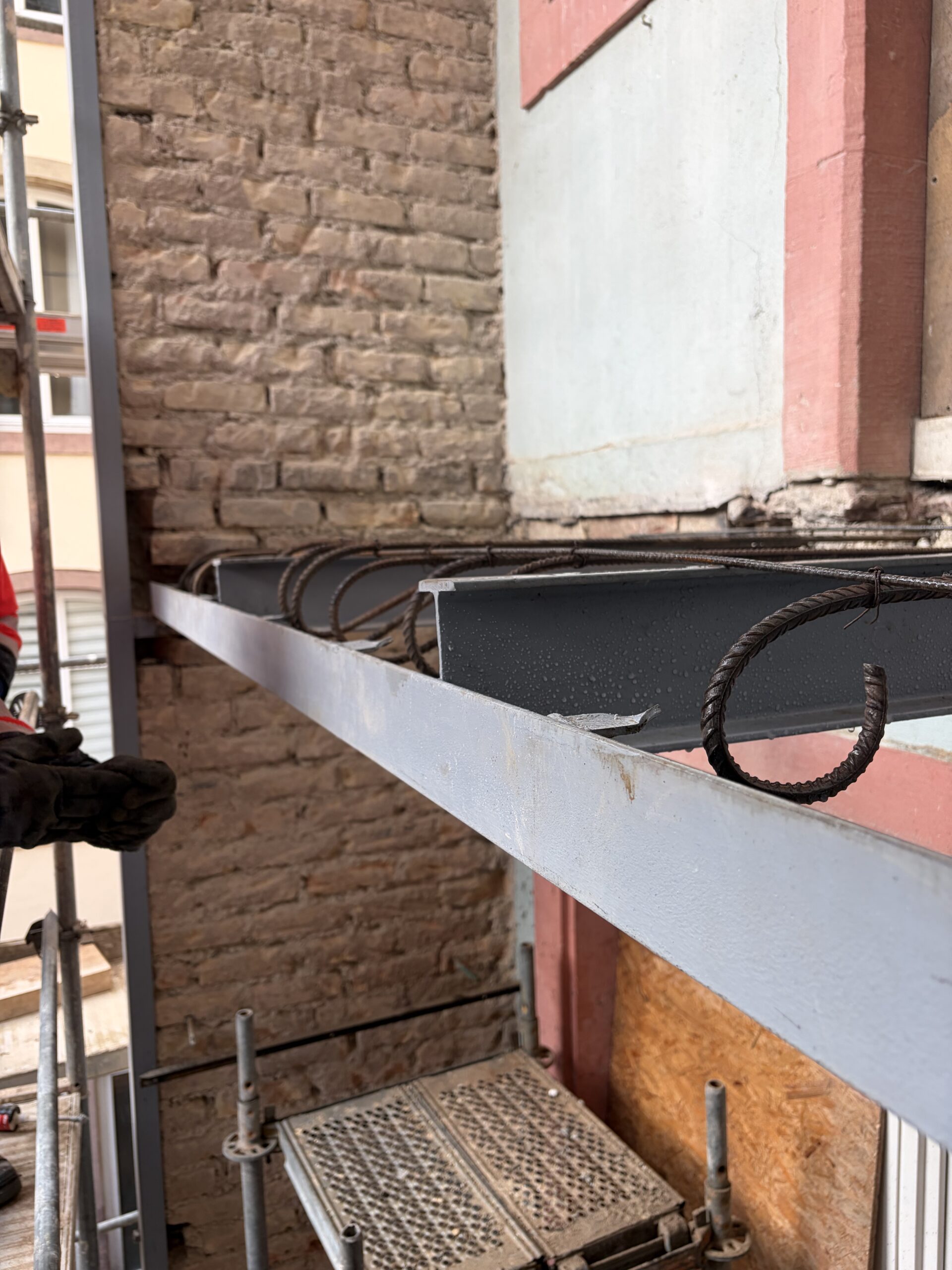 Restauration de balcon, Strasbourg