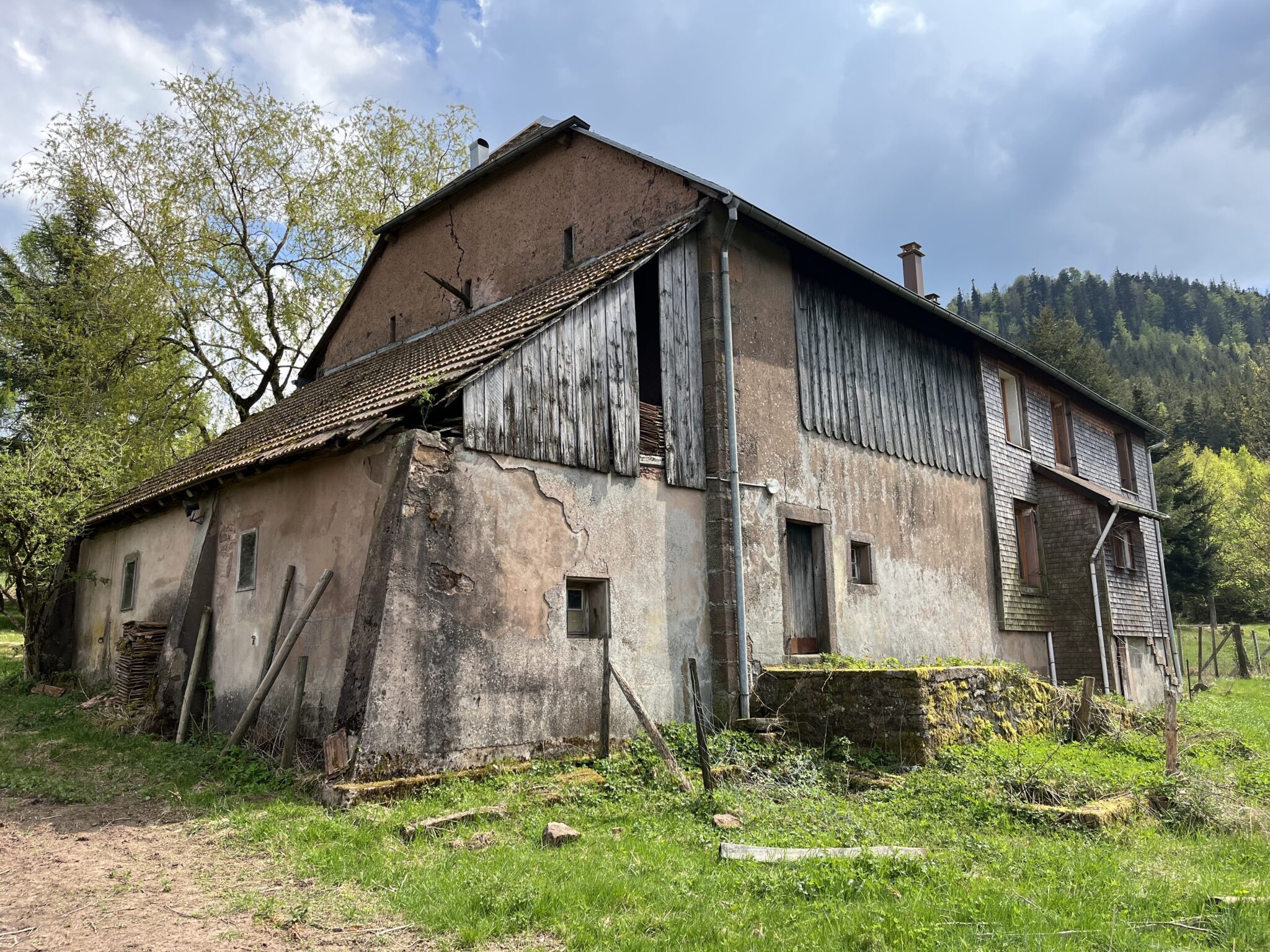 Reconversion d’une maison forestière en habitation sur les hauteurs de Schirmeck