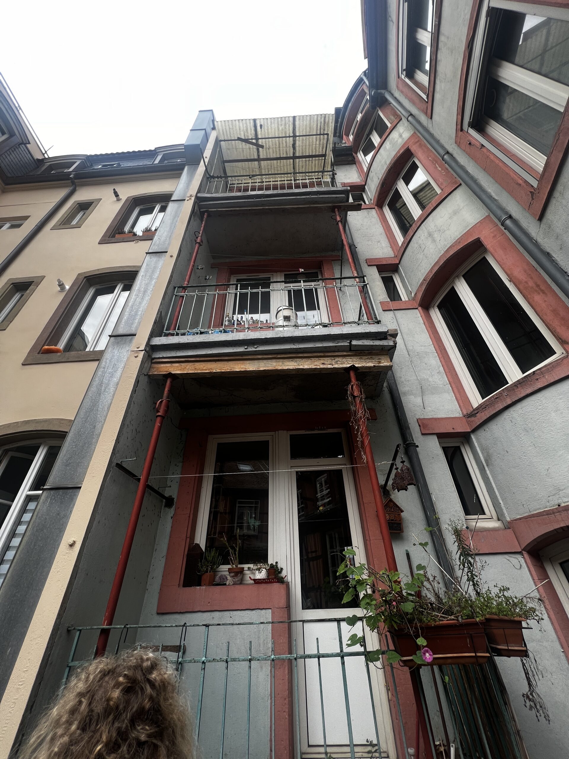 Restauration de balcon, Strasbourg
