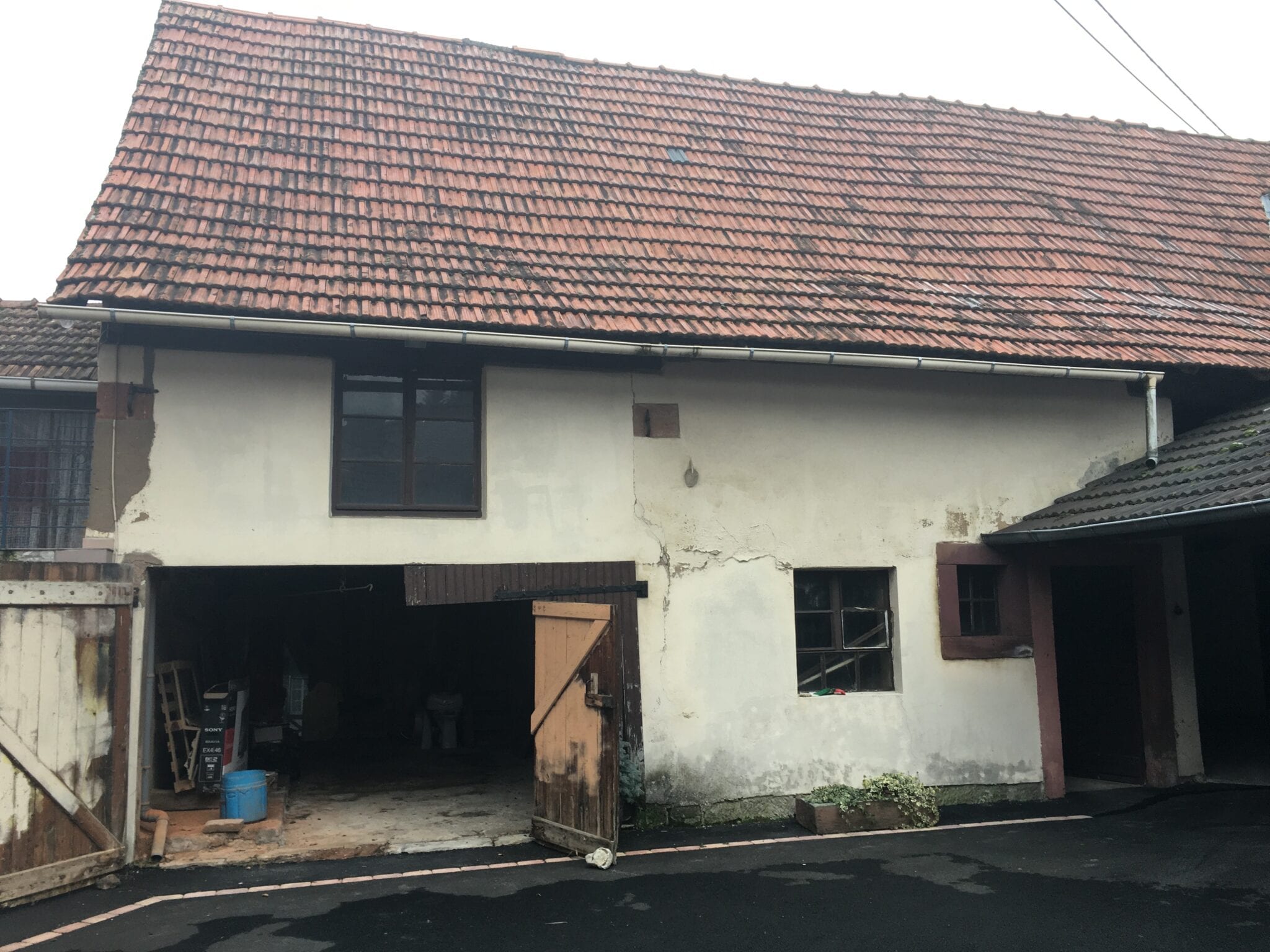 Transformation d’une grange en habitation