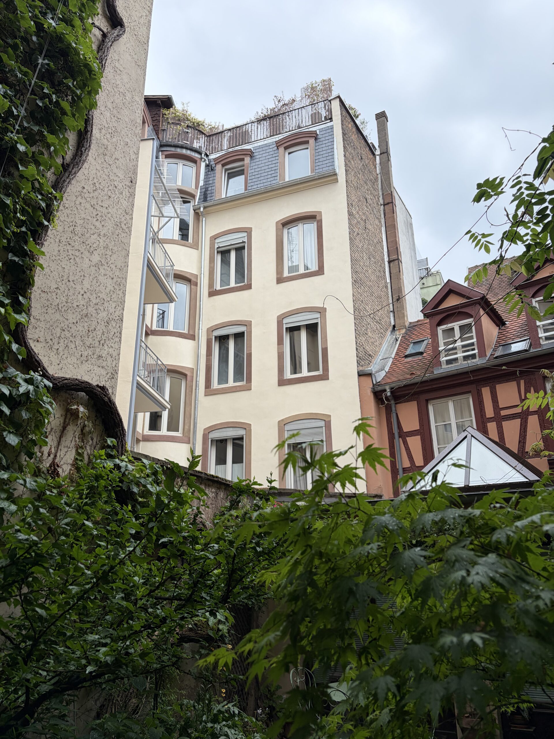 Restauration de balcon, Strasbourg