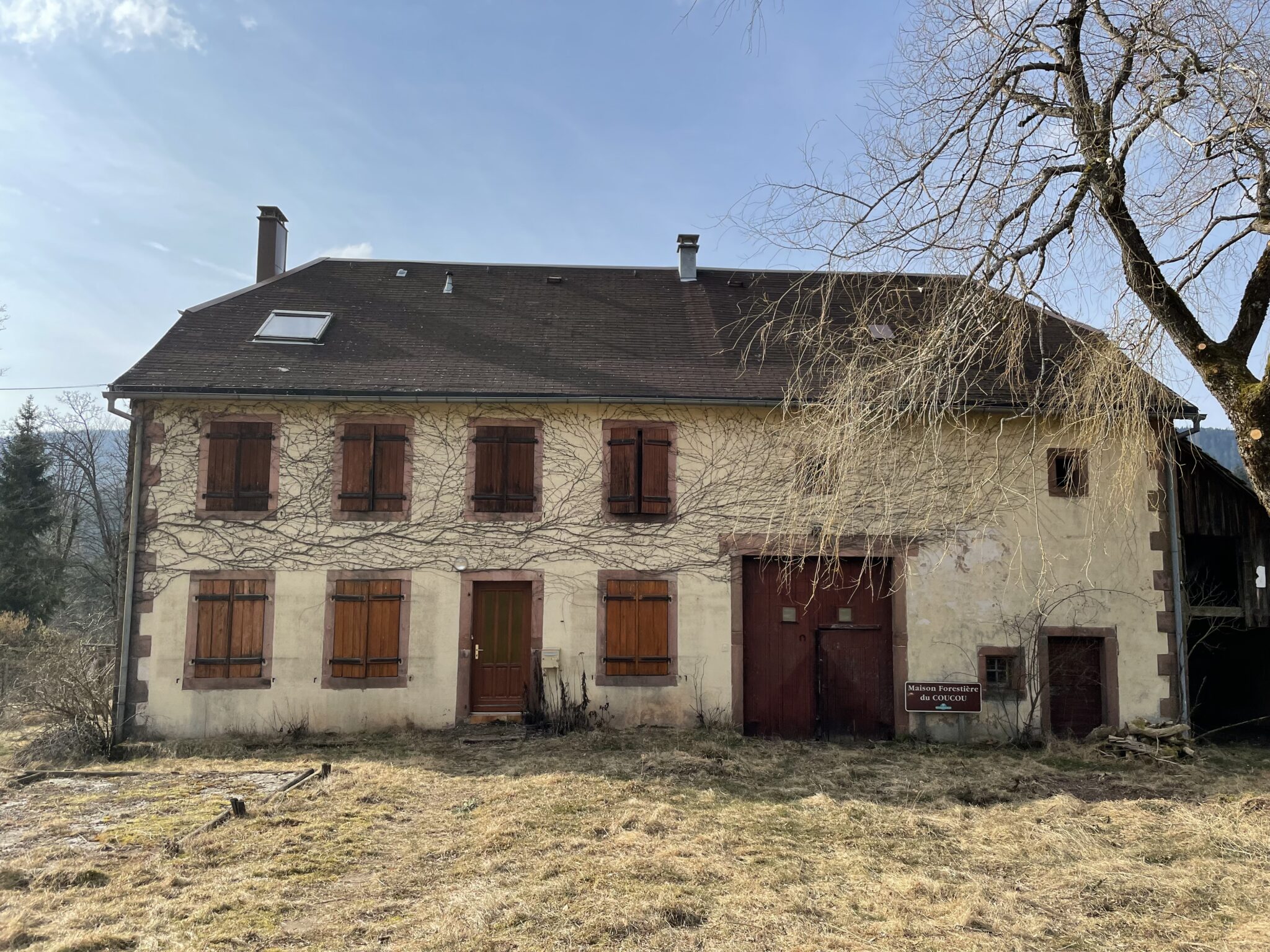 Reconversion d’une maison forestière en habitation sur les hauteurs de Schirmeck