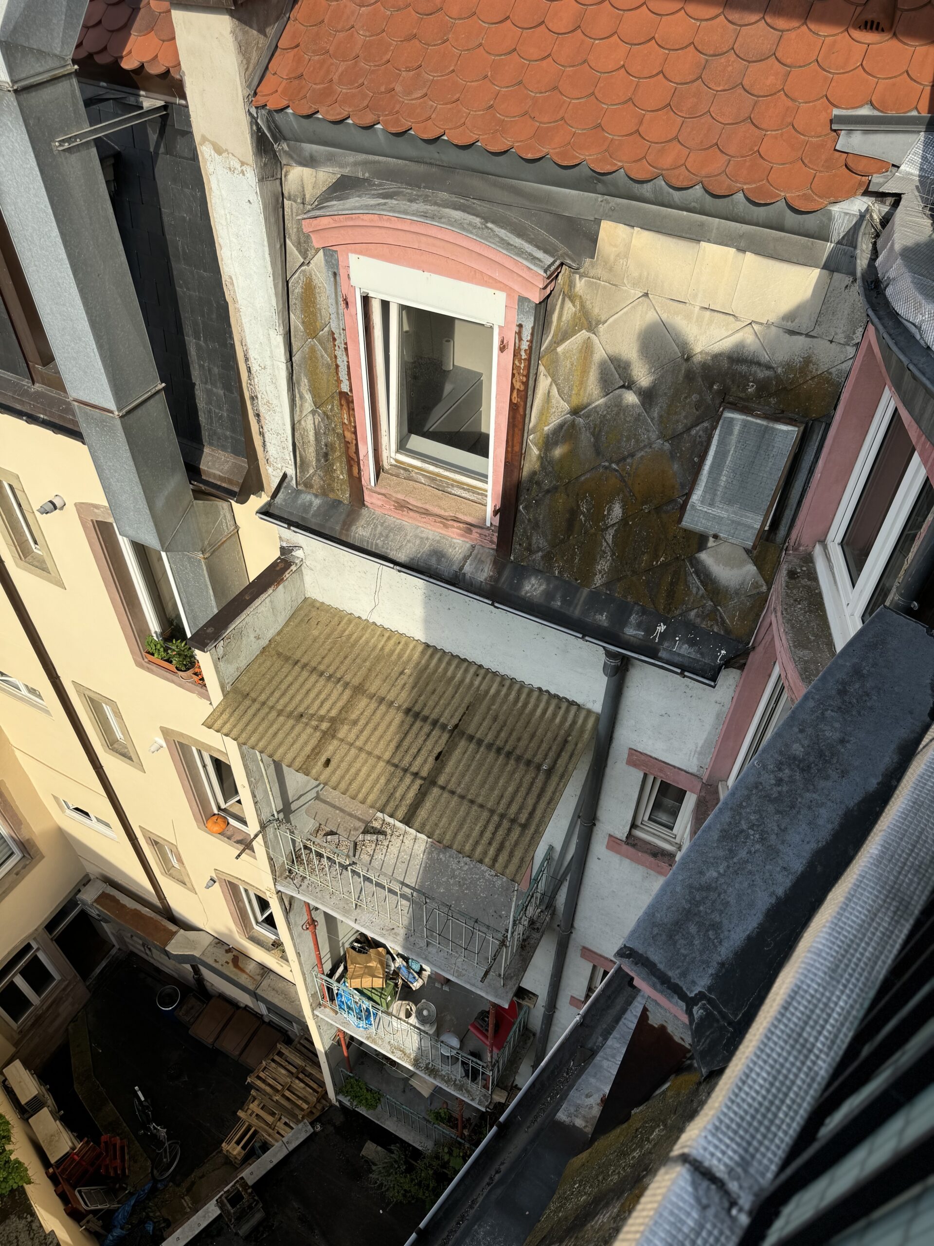 Restauration de balcon, Strasbourg