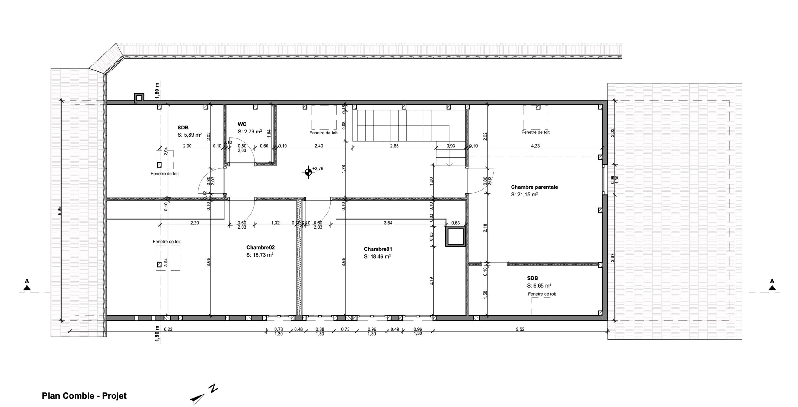 Réhabilitation d’une maison à Vauchassis