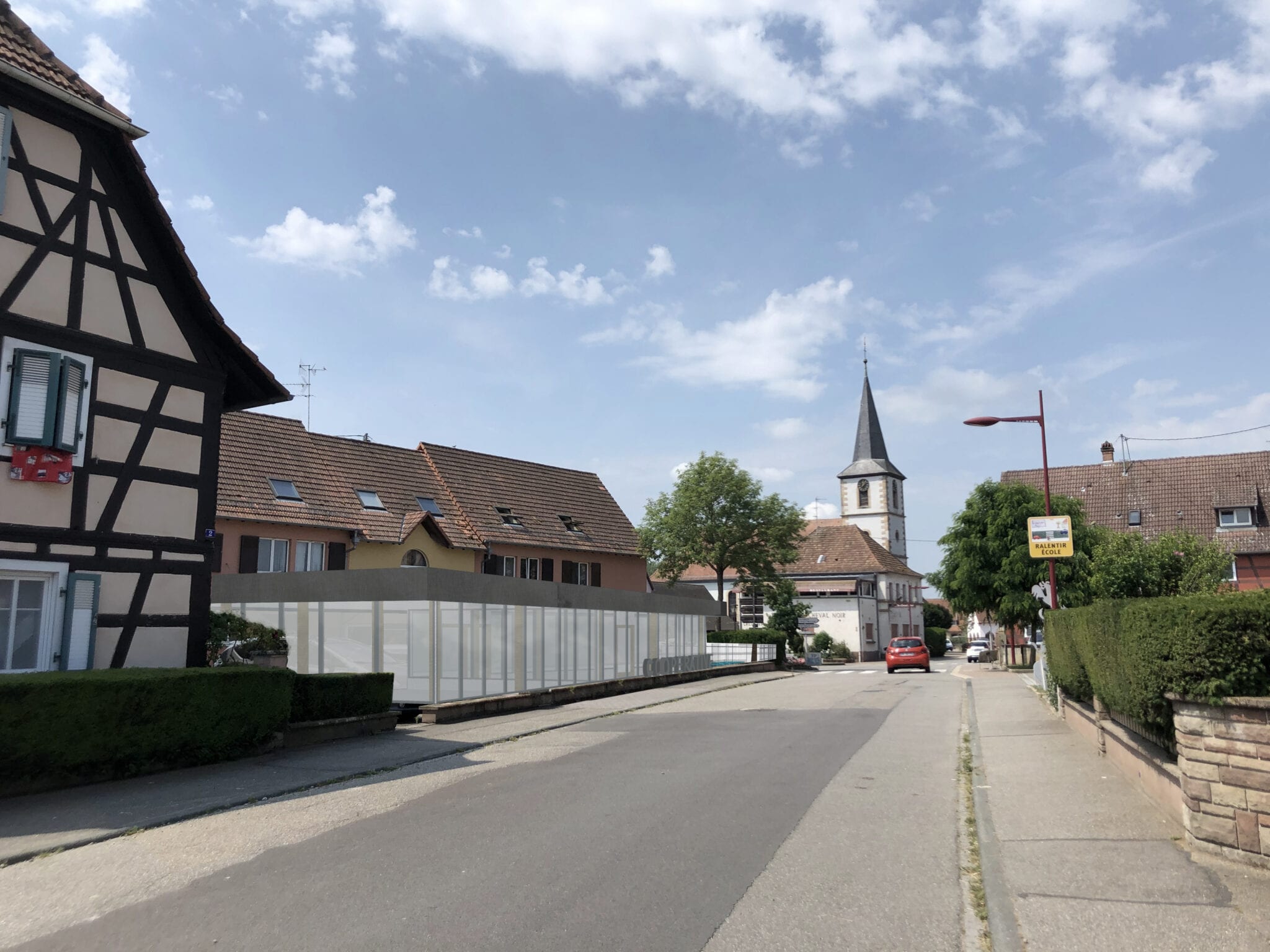 Extension d’une Coopérative agricole à Niederroedern